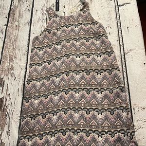 XS Pink Republic Dress, 2 pockets, zipper back, light weight, lined, sleeveless